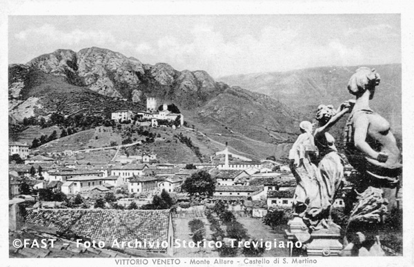 Ceneda, Castello di S. Martino e Monte Altare 